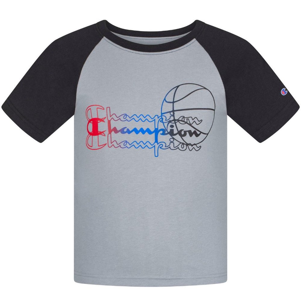 NWT Champion T-Shirt Script Logo Boys Jersey Tee. Size 18/20.